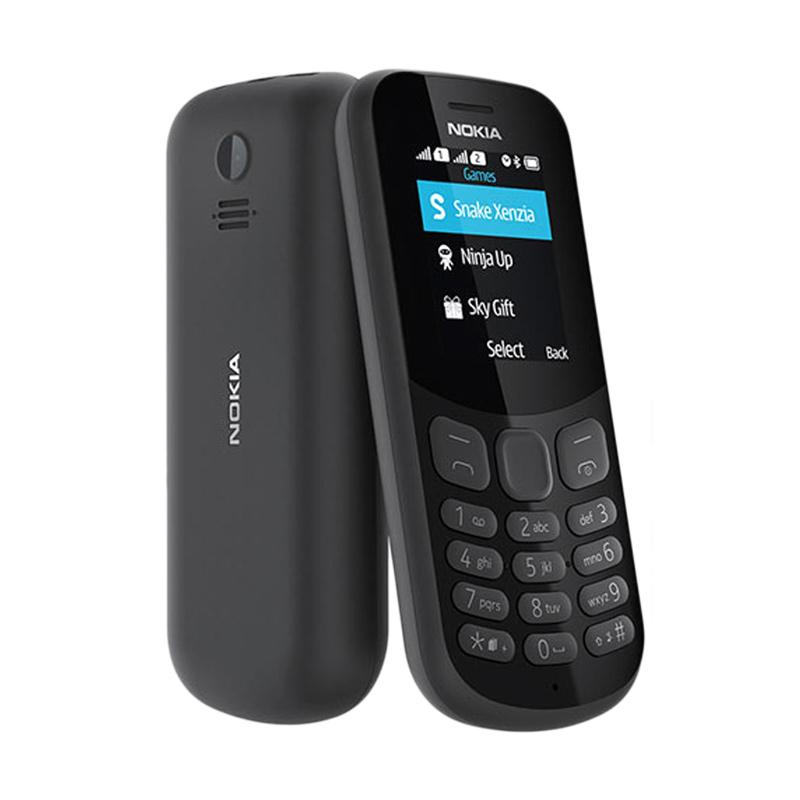 Nokia 130 2017 Handphone - Black