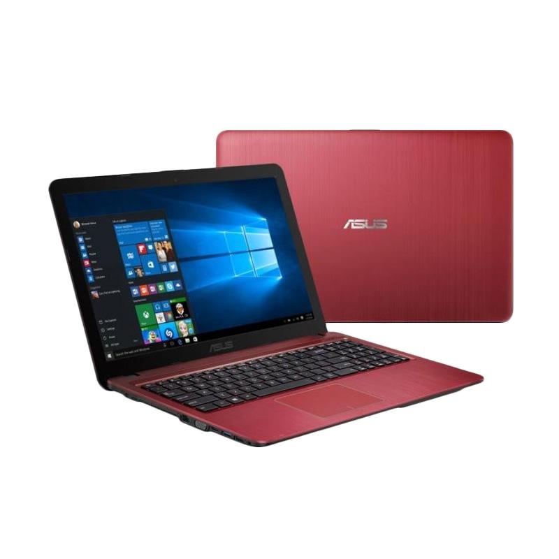 Asus X540YA-BX423D Notebook - Red [15.6"/E2/4GB/500GB/DOS]