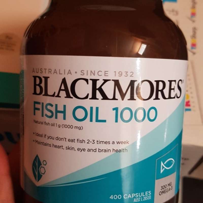 Promo Blackmores Fish Oil Multivitamin [1000 Mg/400 Kapsul] Diskon