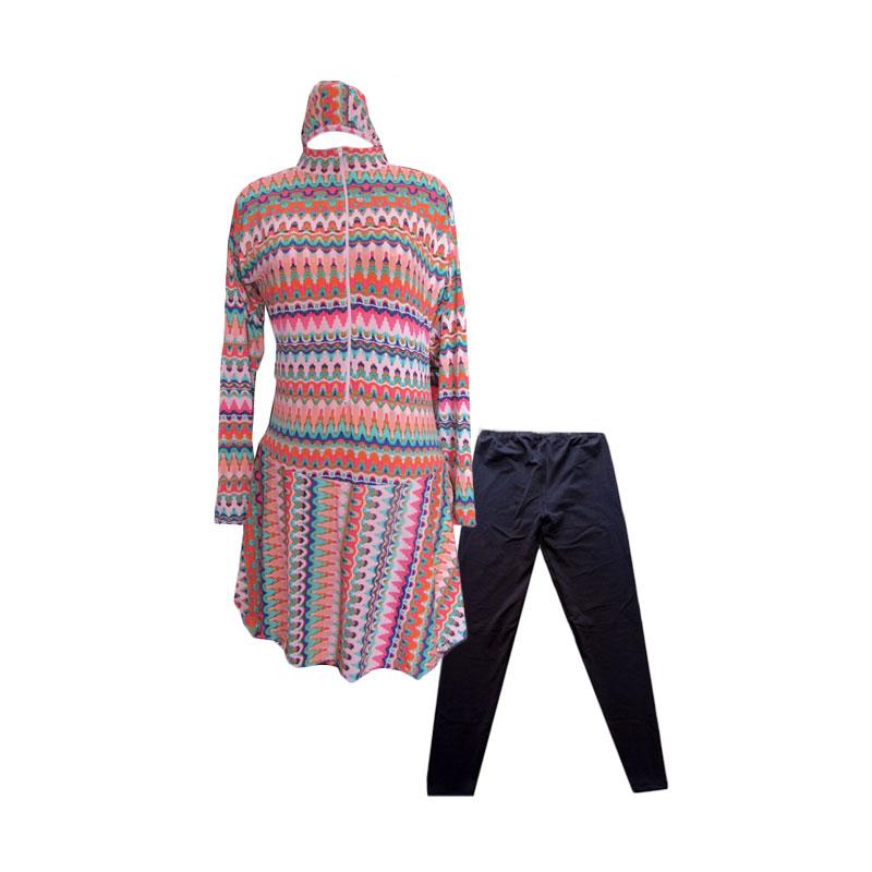 Rainy Collections Motif Multicolour Baju Renang Wanita Muslim