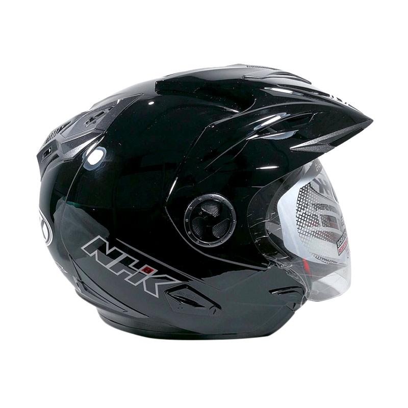 NHK Aviator Double Visor Helm Half Face 