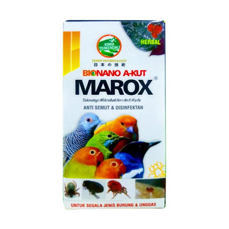 Jual Biojana Marox Akut Obat Burung Sakit Kutuan Gurem Caplak