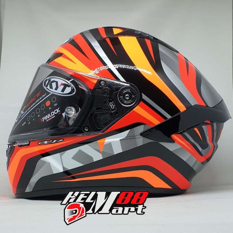 Helm semi full face kyt sales