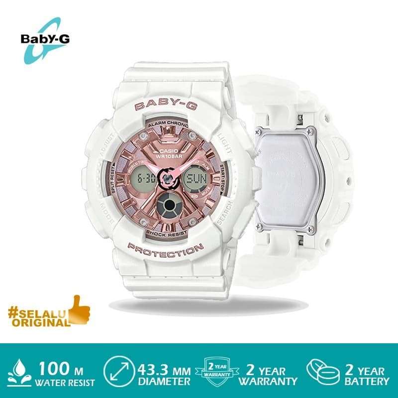 Jam baby 2025 g putih