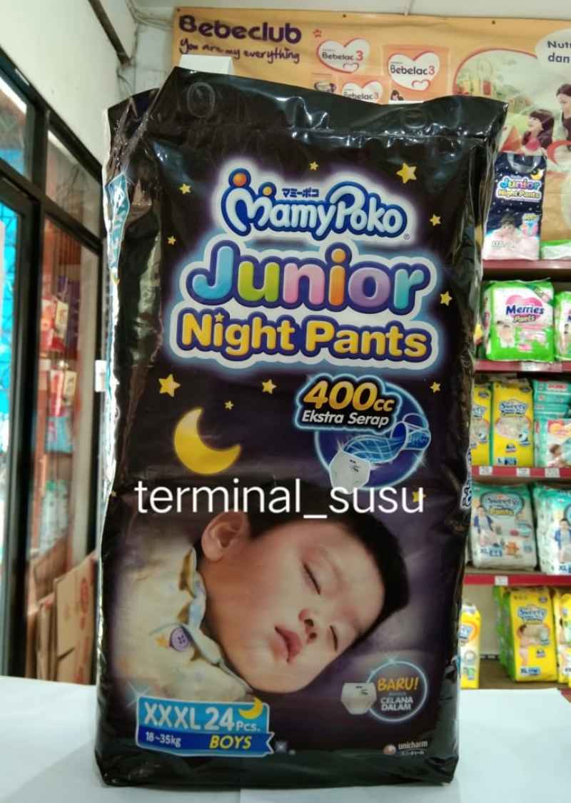 Mamypoko junior night pants xxxl new arrivals