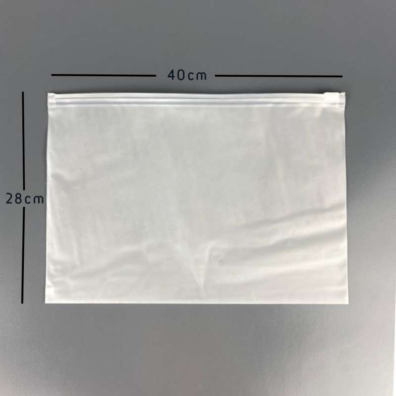 Zipper on sale bag plastik