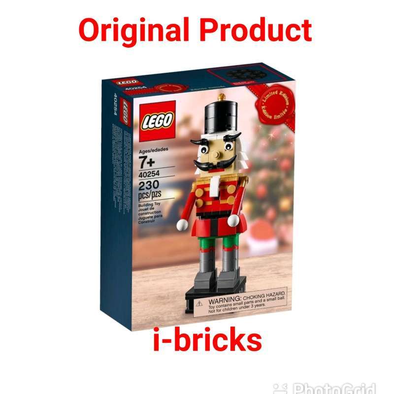 Promo LEGO 40254 Brick And More Nutcracker Mainan Anak Koleksi