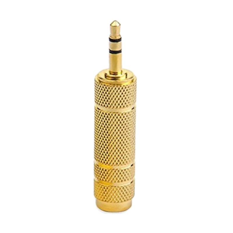 Female Gold Plate Converter Jack Audio 