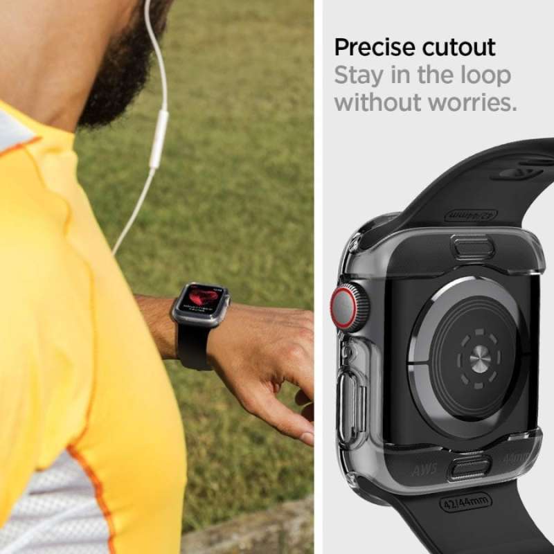 Promo Case Apple Watch 5 / 4 Spigen Ultra Hybrid 44mm / 40mm Clear Casing  di Seller Hypemarket - Kota Jakarta Barat, DKI Jakarta | Blibli