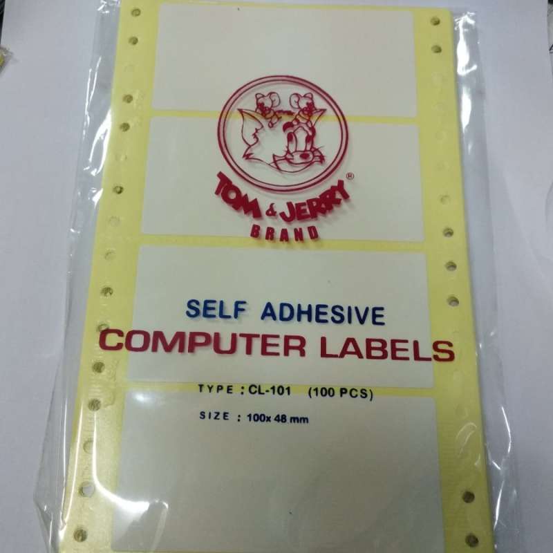 Jual Computer Label Tom and Jerry No. 101 di Seller Jo Jo ...