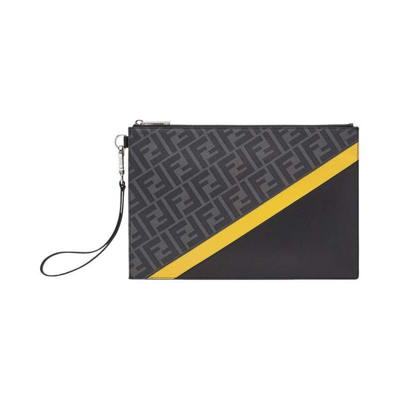 Fendi ff sale clutch