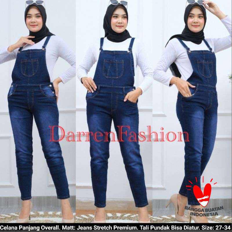 Baju jumpsuit jeans discount