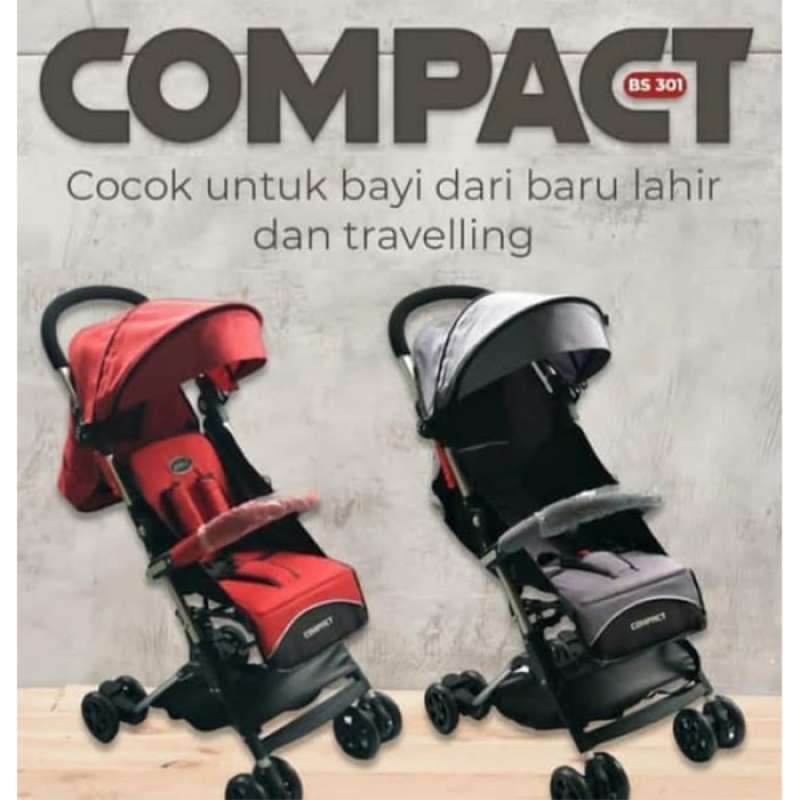 Promo Stroller Pliko 301 Compact BLUE Diskon 47 di Seller