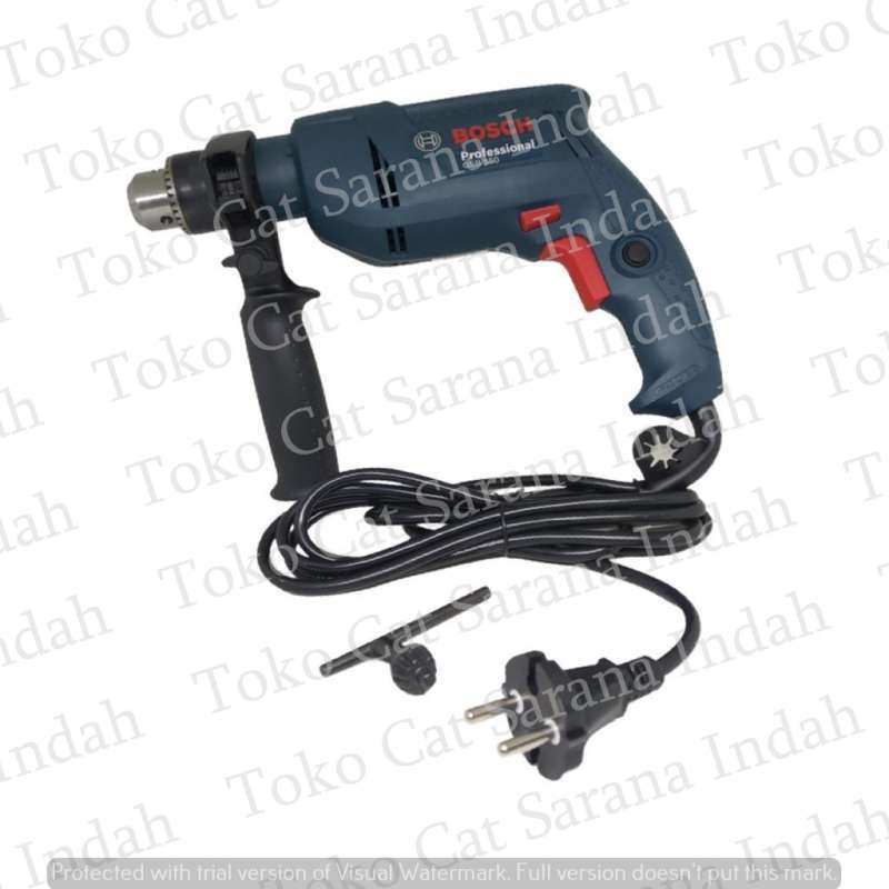 Promo Bosch Impact Drill Gsb 550 Alat Bor Merk Bosch Mesin Bor