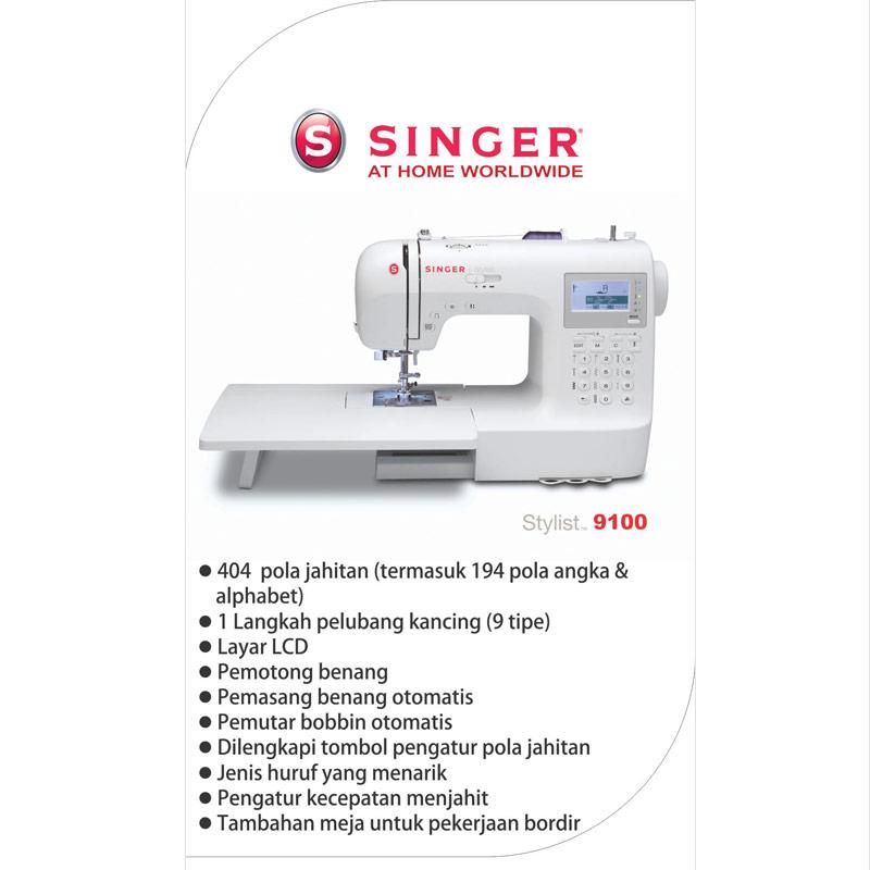 Jual Singer 9100 Mesin Jahit Portable Online September 2020 Blibli Com