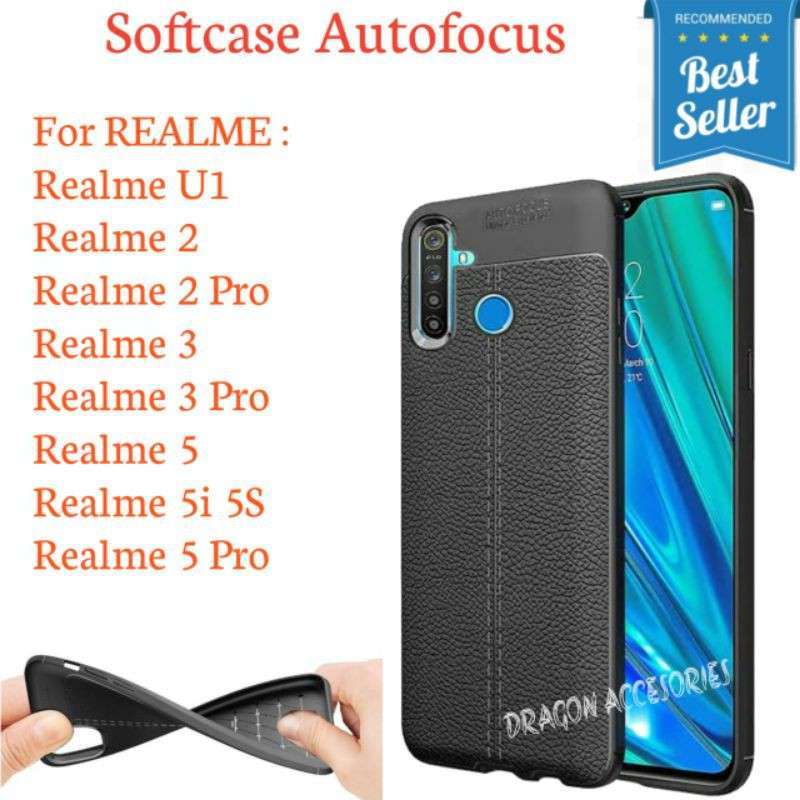 Autofocus Realme U1 5i 5S Pro Softcase Silikon Case Kulit Shockproof  Casing Silicone Cover