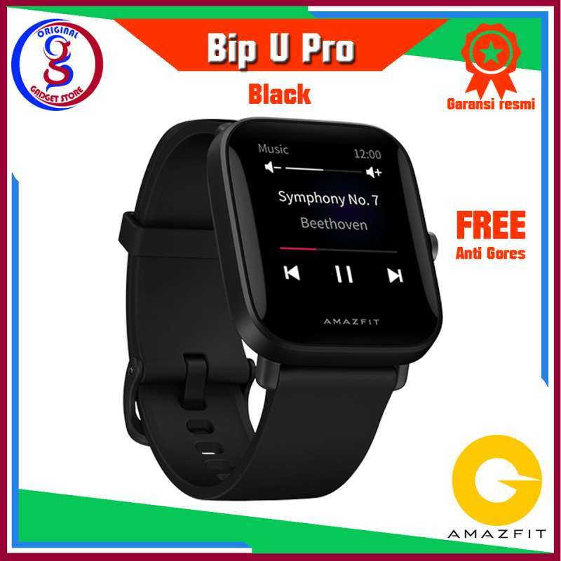 Amazfit Bip U Pro Smartwatch SpO2 GPS 60 Sport Modes Garansi Resmi