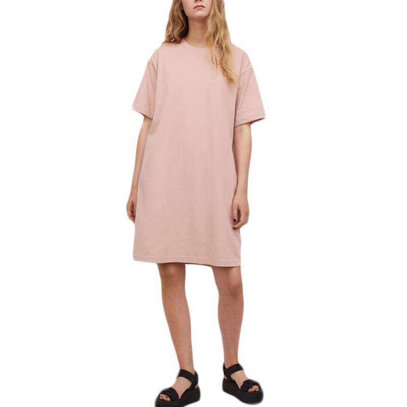 Basic Cotton Tee Shirt Dress Women 