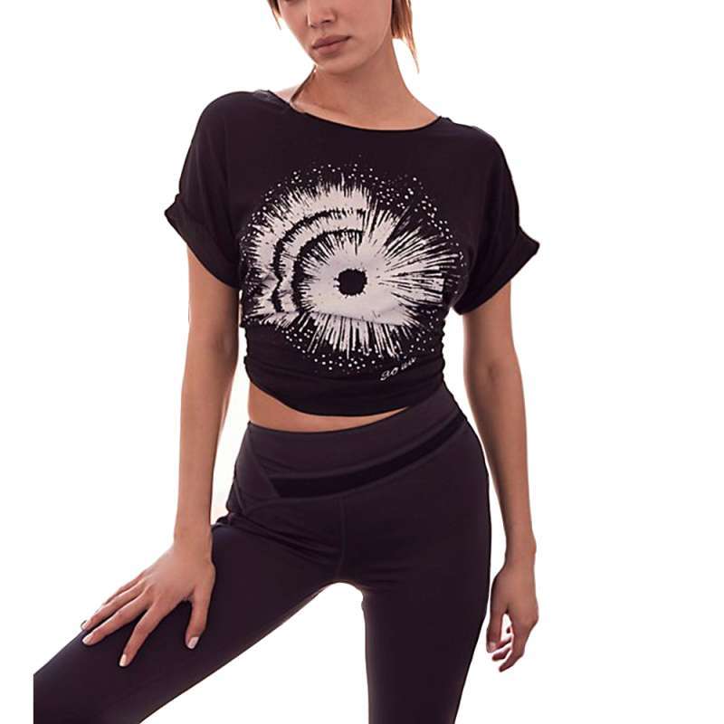 Promo Germinate Backless Crop Top T 
