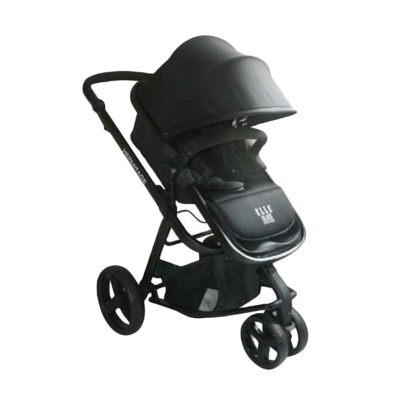 Jual Elle Hermitage Stroller Kereta Dorong Bayi Black Frame Di