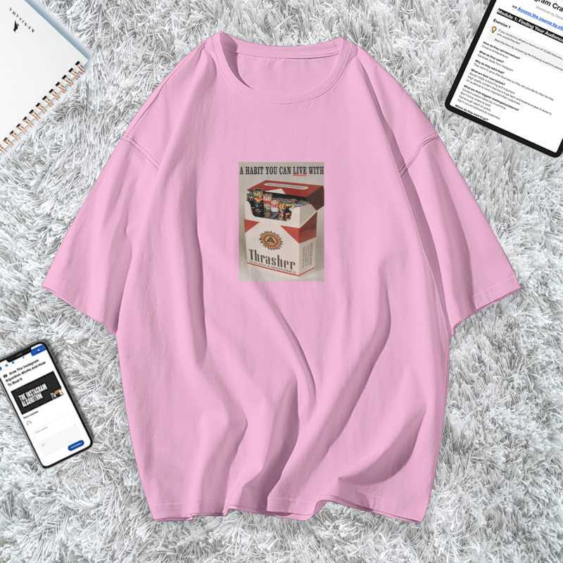 Jual KAOS THRASER MARLBORO - KAOS OVERSIZE - TUMBLR TEE - TSHIRT CASUAL -  Blush Pink L di Seller Willbraw - Kali Anyar, Kota Jakarta Barat | Blibli