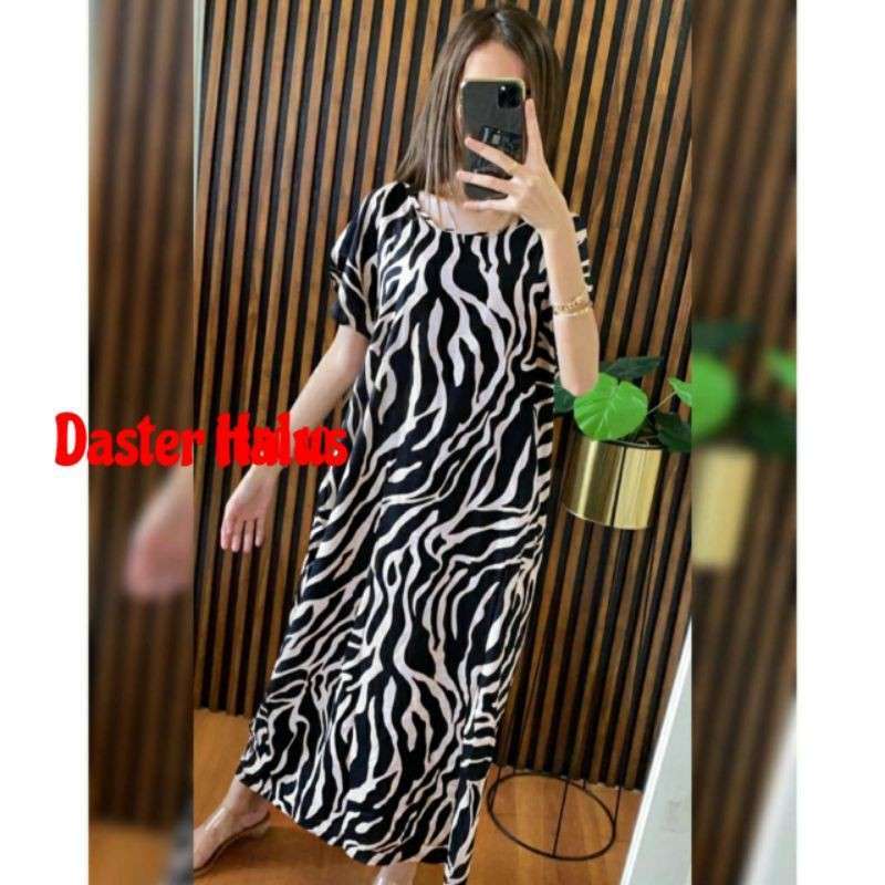 Jual Terlaris Dress Panjang Motif Leopard di Seller La-luna ...