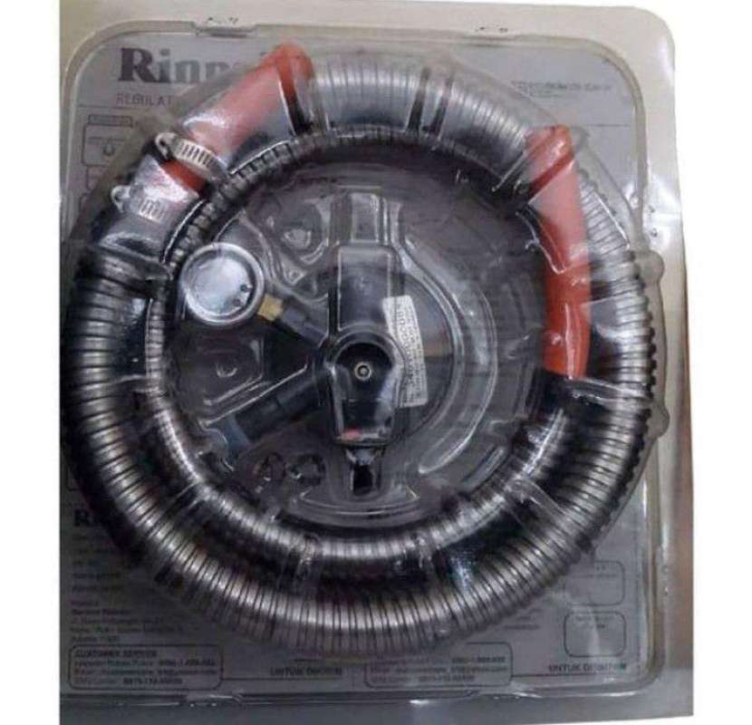Promo RINNAI REGULATOR GAS RG 622 MS Diskon 11% di Seller Wijaya Elektronik  Semarang - Ngaliyan, Kota Semarang | Blibli