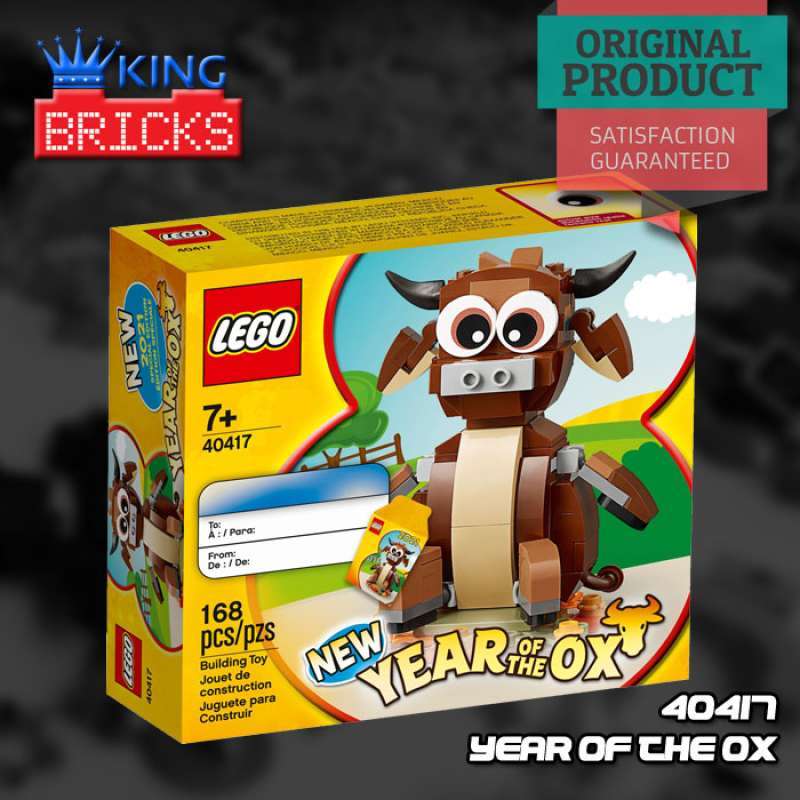 Jual LEGO Original SEASONAL 40417 Year of the Ox Mainan Anak