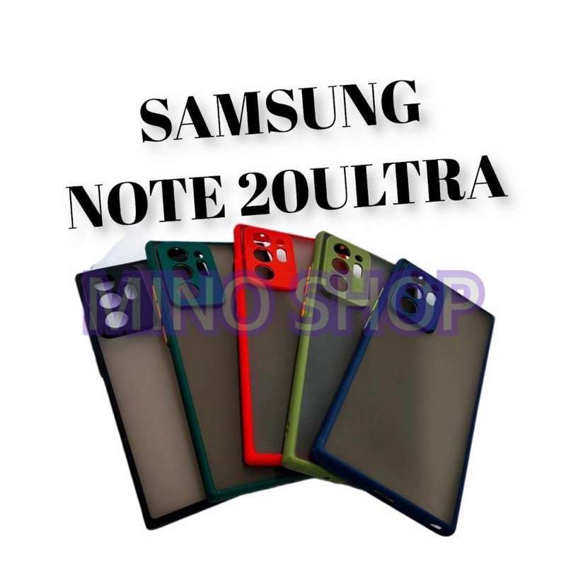 SOFTCASE SAMSUNG NOTE 20 ULTRA HARDCASE DOVE MYCHOICE PLUS PELINDUNG  KAMERA AERO CASE