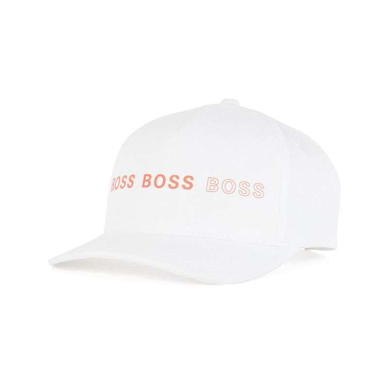 Promo Hugo Boss Logo Artwork Cap White 