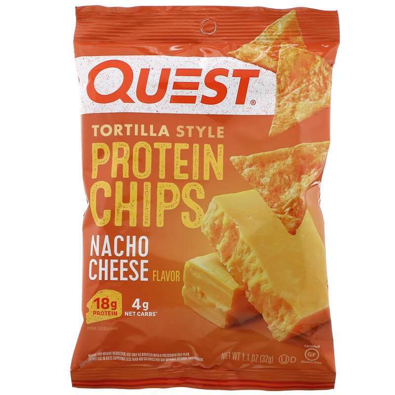 Jual Quest Tortilla Style Protein Chips - Nacho Cheese di ...