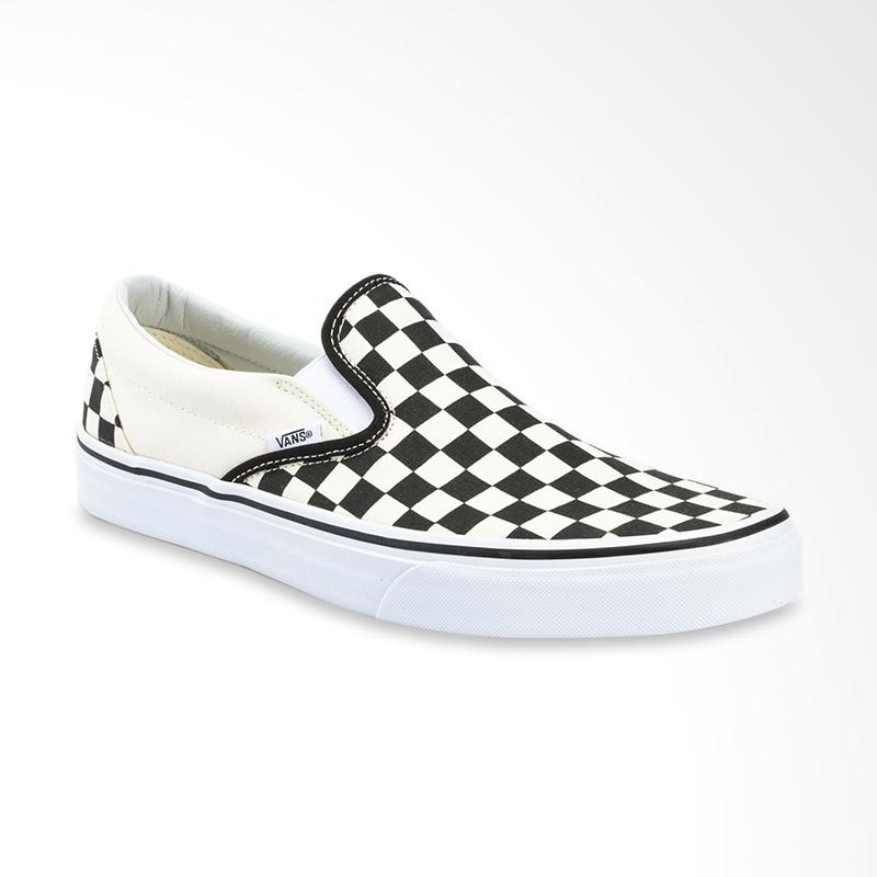 vans slip ons checkered mens