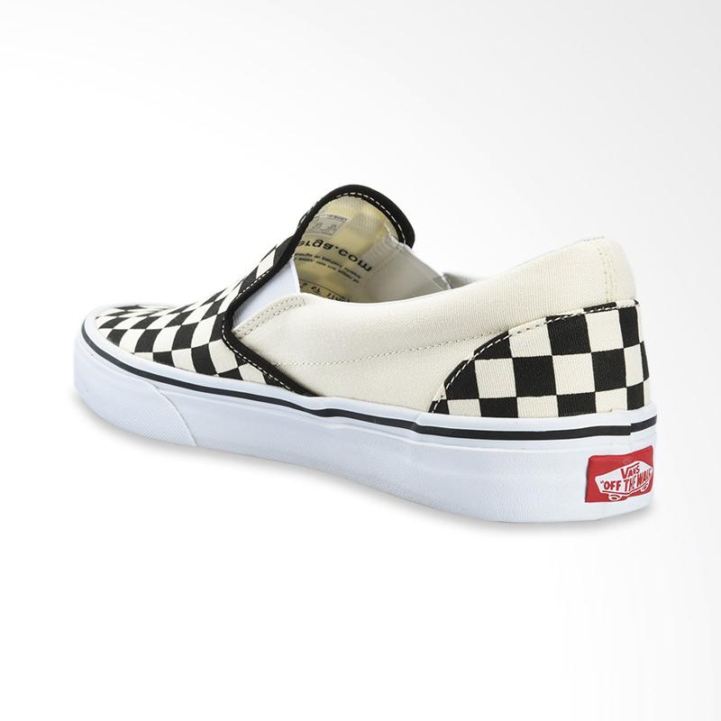 vans slip ons checkered mens