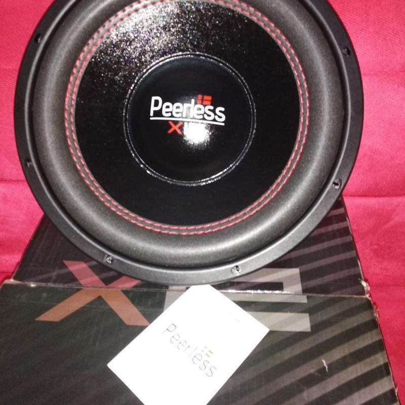 Jual peerless X12 subwoofer double coil 