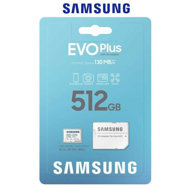Samsung Sd Adapter Evo Plus Microsd Memory Card 512gb Samsung EVO