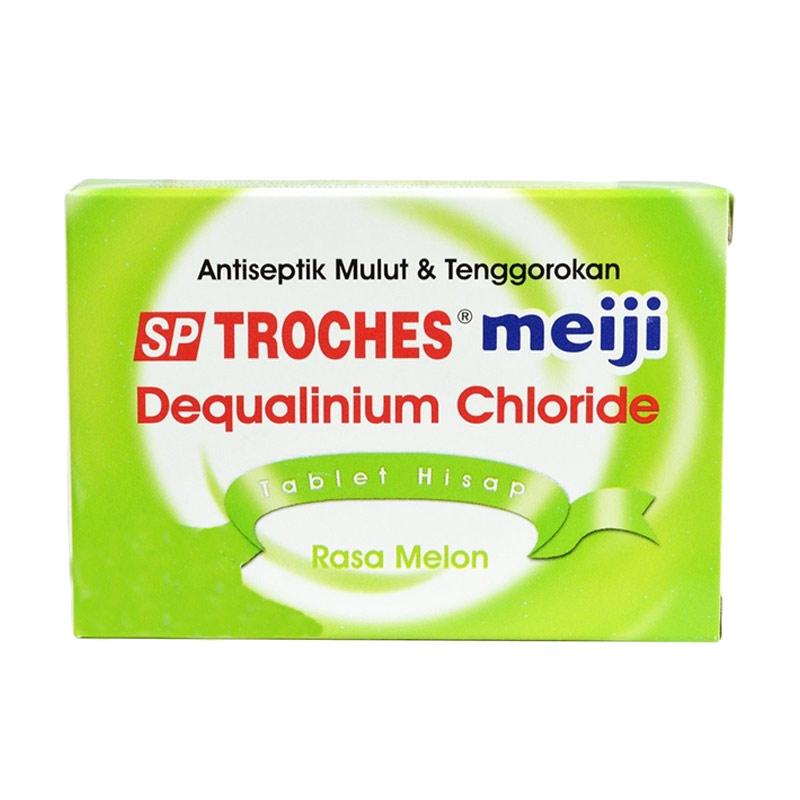 Jual Sp Troches Meiji Rasa Melon Tablet Hisap Tenggorokan 1 Box