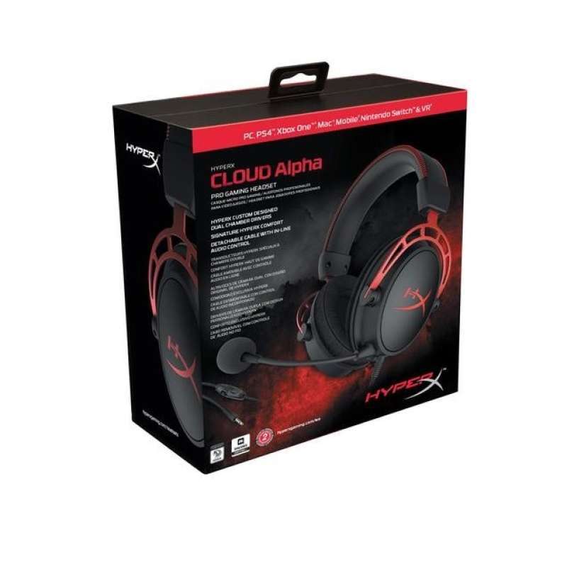 Promo HyperX Cloud Alpha Pro Gaming Headset - Red HSCA-RD/AS di Seller  Campthink - Kota Jakarta Barat, DKI Jakarta | Blibli