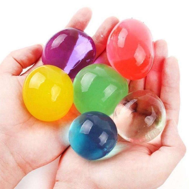 LARGE WATERBEAD water beads super slime sensory squishy orbeez besar