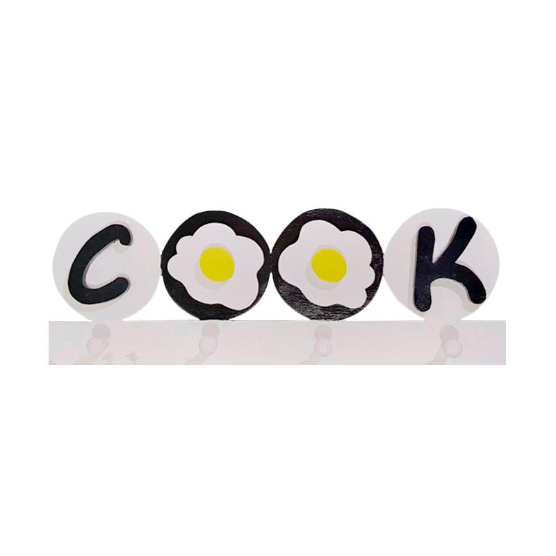 Prima Shabby Craft Cook Hiasan Dinding Dapur