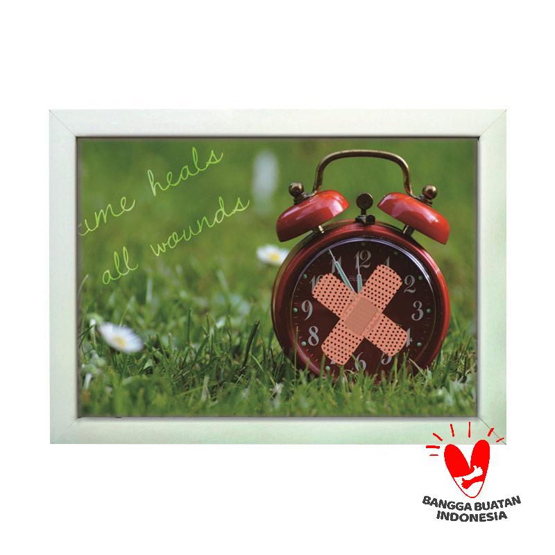 Jual Pegasus Art Tema Motivasi Motif Clock Wall Decor Hiasan