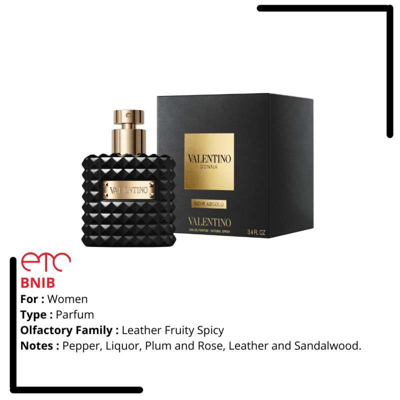 Jual Valentino Donna Noir Absolu Valentino for Women EDP 100ml di