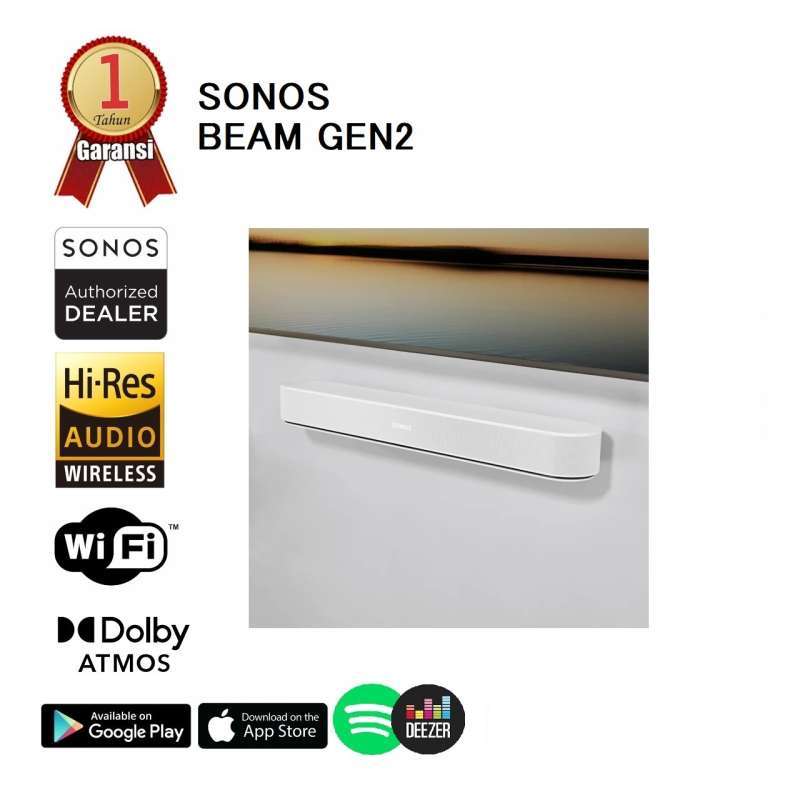 Promo SONOS BEAM GEN 2 DOLBY ATMOS 