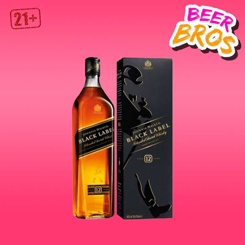 Jual Johnnie Walker Black Label Whisky 750ml di Seller Beer ...