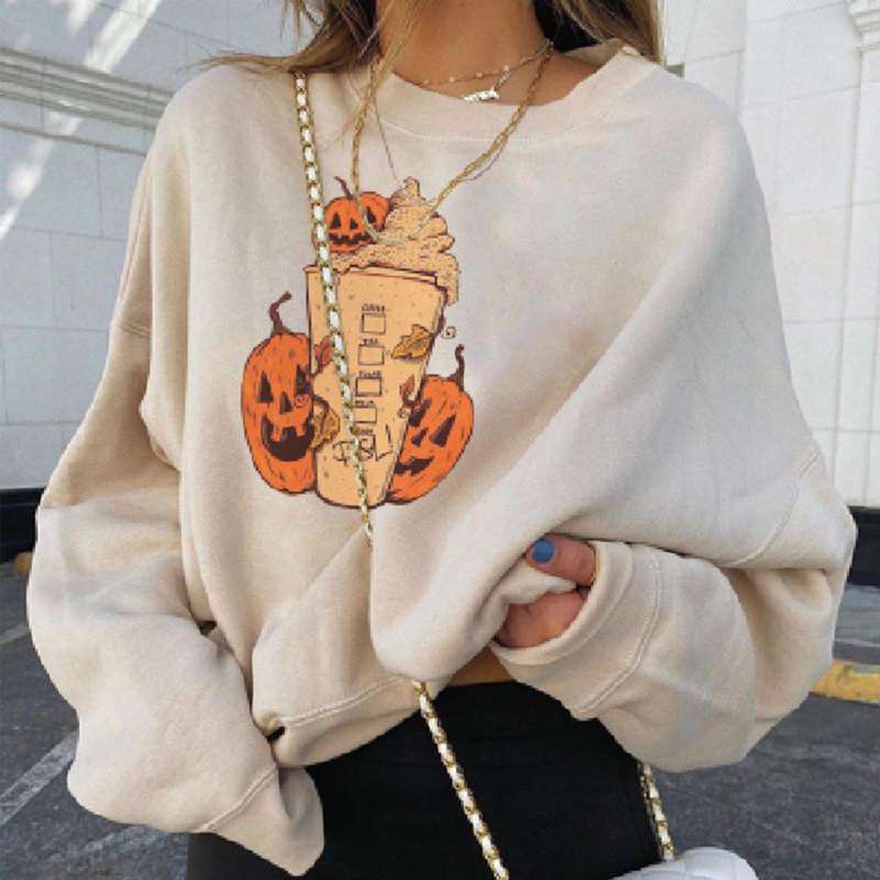 Promo Women Halloween Sweatshirt Long 