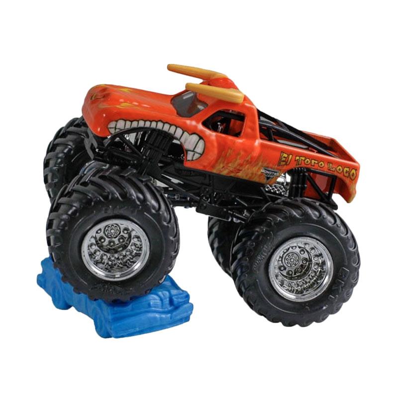 Jual Hot Wheels Monster Jam El Toro Loco Truck Re Crushable Car Diecast 1 64 Online Februari 2021 Blibli