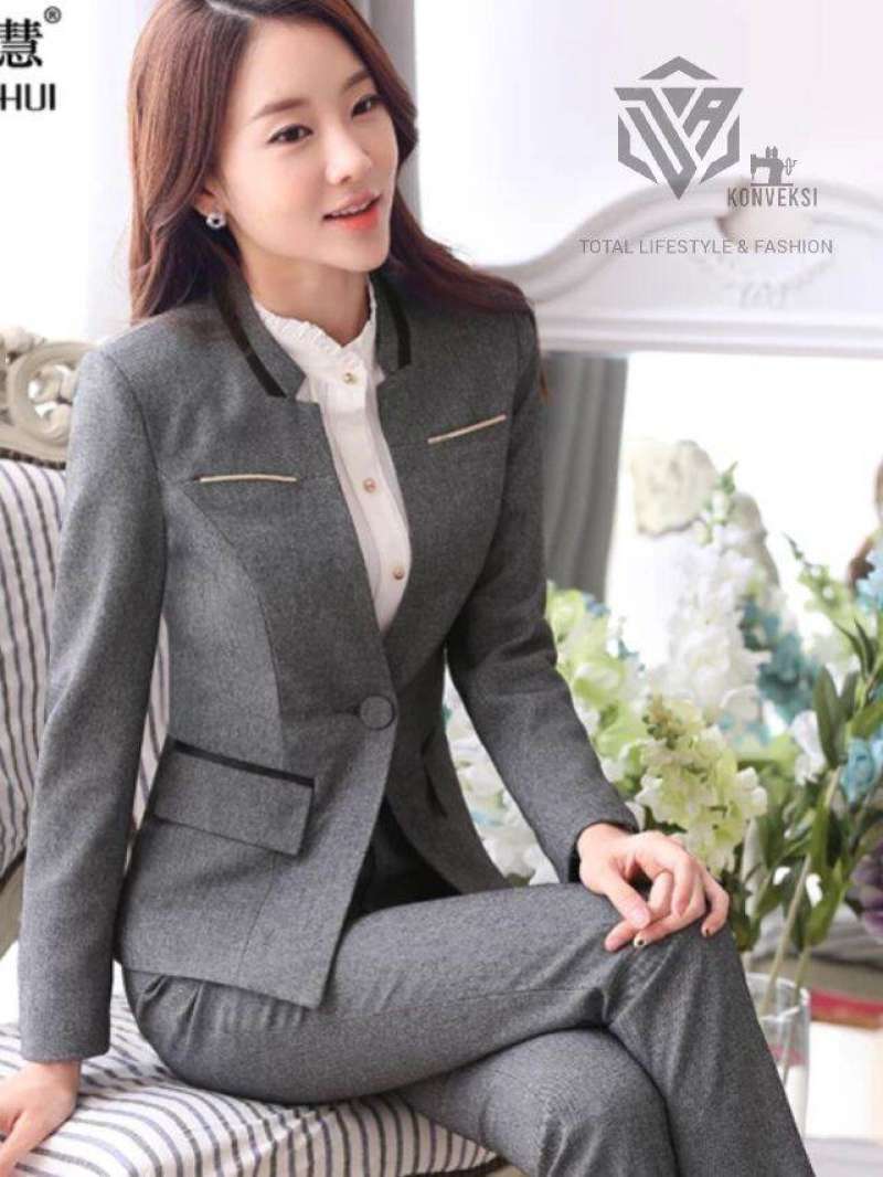 Promo Blazer Wanita Terbaru 2021 Kekinian Viral Blazer Wanita Terbaru 2021 Kekinian Korea Blazer Wanita Terbaru 2021 Import Korea Xxl Navy Blue Diskon 36 Di Seller Cv Dav Konveksi Ciakar 2 Kota Tasikm...