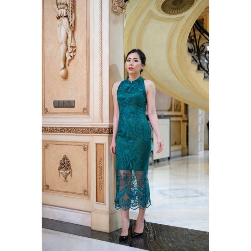 KUROTA SHOP PAKAIAN DRESS WANITA MING CHEONGSAM DRESS L1043