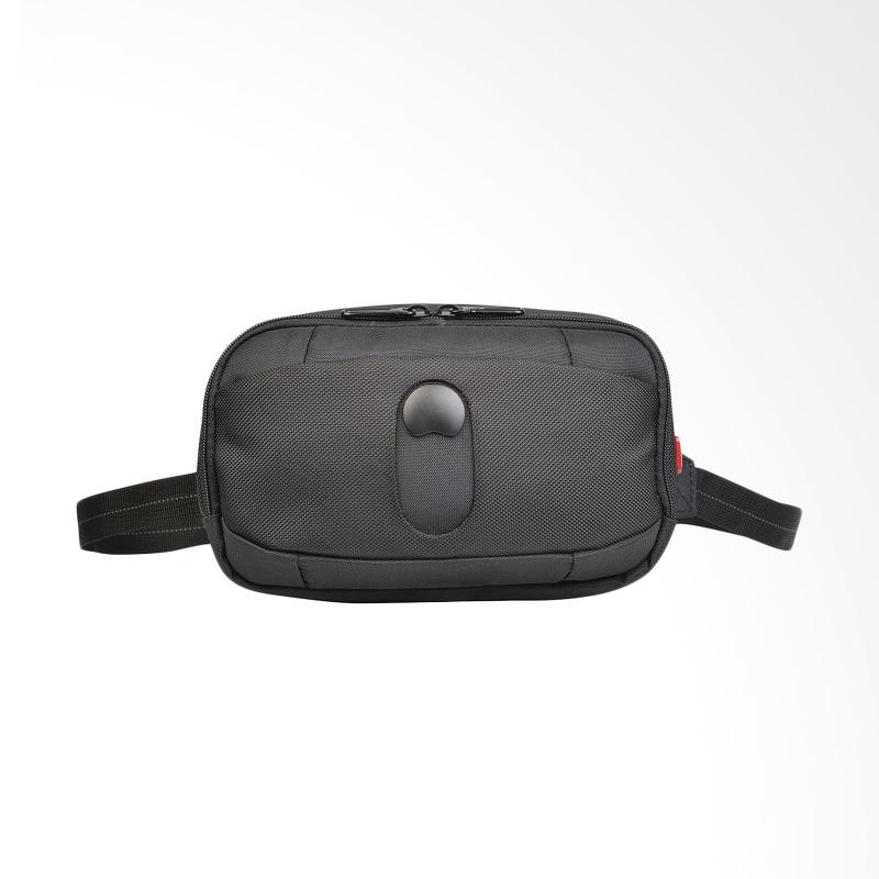 Delsey Bellecour 1 Compartment Belt Bag - Hitam