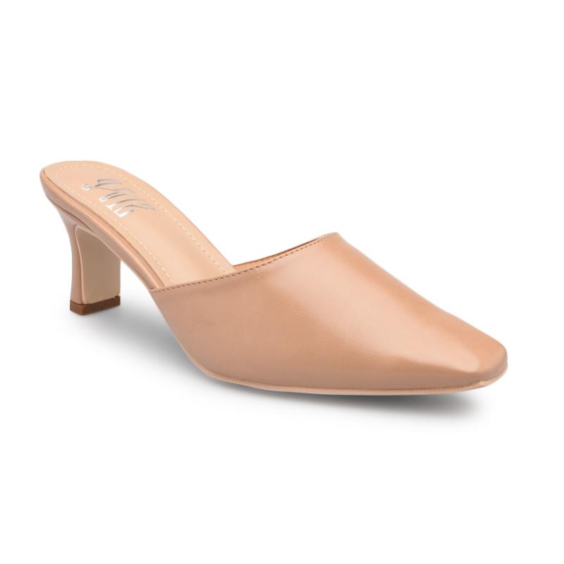 Lx Basic Slide Heels Sepatu 