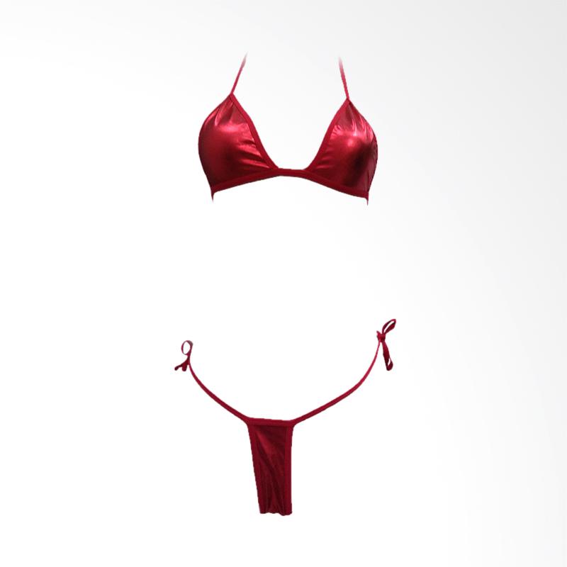 lingerie merah sexy Jual Lingeries sexy baju tidur sexy wanita lingerie seksi - Merah, XL -  Kota Administrasi Jakarta Selatan - Juragan Putri main image 1